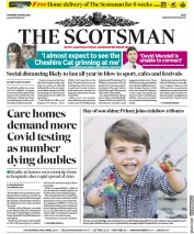 The Scotsman (UK) Newspaper Front Page for 23 April 2020