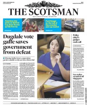 The Scotsman (UK) Newspaper Front Page for 23 September 2016