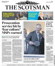 The Scotsman (UK) Newspaper Front Page for 24 October 2016