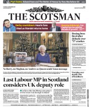 The Scotsman (UK) Newspaper Front Page for 24 December 2019