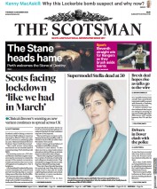 The Scotsman (UK) Newspaper Front Page for 24 December 2020