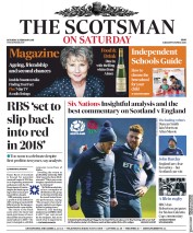 The Scotsman (UK) Newspaper Front Page for 24 February 2018