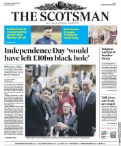 The Scotsman (UK) Newspaper Front Page for 24 March 2016