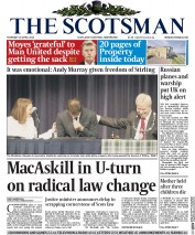 The Scotsman Newspaper Front Page (UK) for 24 April 2014