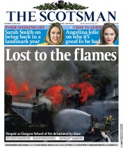 The Scotsman Newspaper Front Page (UK) for 24 May 2014