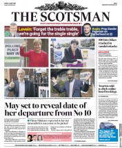 The Scotsman (UK) Newspaper Front Page for 24 May 2019