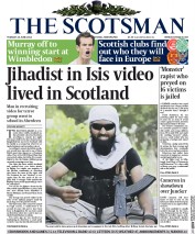 The Scotsman (UK) Newspaper Front Page for 24 June 2014
