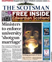 The Scotsman (UK) Newspaper Front Page for 24 September 2011