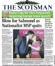 The Scotsman Newspaper Front Page (UK) for 24 September 2014