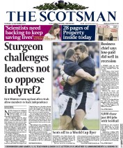 The Scotsman (UK) Newspaper Front Page for 24 September 2015