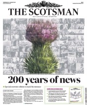 The Scotsman (UK) Newspaper Front Page for 25 January 2017