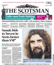 The Scotsman (UK) Newspaper Front Page for 25 February 2021