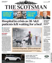 The Scotsman (UK) Newspaper Front Page for 25 April 2017