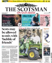 The Scotsman (UK) Newspaper Front Page for 25 April 2020