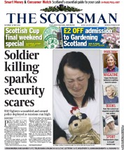 The Scotsman Newspaper Front Page (UK) for 25 May 2013