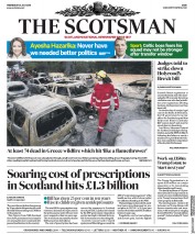 The Scotsman (UK) Newspaper Front Page for 25 July 2018