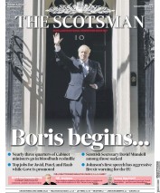 The Scotsman (UK) Newspaper Front Page for 25 July 2019