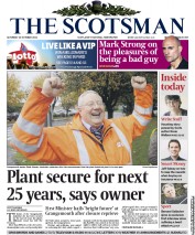 The Scotsman Newspaper Front Page (UK) for 26 October 2013