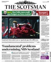 The Scotsman (UK) Newspaper Front Page for 26 October 2017