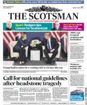 The Scotsman (UK) Newspaper Front Page for 26 January 2018