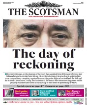 The Scotsman (UK) Newspaper Front Page for 26 February 2021