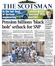 The Scotsman (UK) Newspaper Front Page for 26 April 2013
