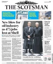 The Scotsman (UK) Newspaper Front Page for 26 May 2016