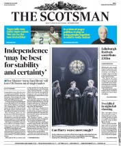 The Scotsman (UK) Newspaper Front Page for 26 July 2016