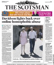The Scotsman (UK) Newspaper Front Page for 26 July 2017