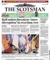 The Scotsman (UK) Newspaper Front Page for 26 July 2018