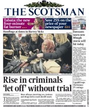 The Scotsman Newspaper Front Page (UK) for 27 December 2013