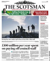 The Scotsman (UK) Newspaper Front Page for 27 December 2017