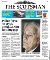 The Scotsman (UK) Newspaper Front Page for 27 January 2017