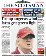 The Scotsman (UK) Newspaper Front Page for 27 March 2013