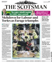 The Scotsman (UK) Newspaper Front Page for 27 May 2019
