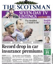 The Scotsman (UK) Newspaper Front Page for 27 July 2013