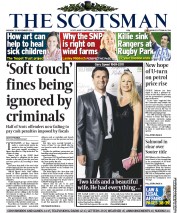 The Scotsman (UK) Newspaper Front Page for 28 November 2011