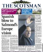 The Scotsman (UK) Newspaper Front Page for 28 November 2013
