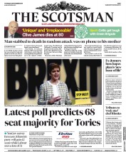 The Scotsman (UK) Newspaper Front Page for 28 November 2019