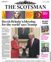 The Scotsman (UK) Newspaper Front Page for 28 January 2017