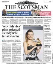 The Scotsman (UK) Newspaper Front Page for 28 January 2020