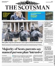 The Scotsman (UK) Newspaper Front Page for 28 March 2016