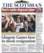 The Scotsman (UK) Newspaper Front Page for 28 June 2011