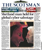 The Scotsman (UK) Newspaper Front Page for 28 July 2011