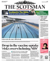 The Scotsman (UK) Newspaper Front Page for 28 August 2020