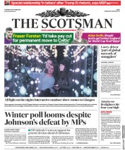 The Scotsman (UK) Newspaper Front Page for 29 October 2019