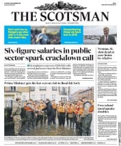 The Scotsman (UK) Newspaper Front Page for 29 December 2015