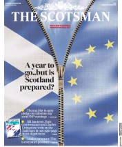 The Scotsman (UK) Newspaper Front Page for 29 March 2018