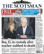 The Scotsman Newspaper Front Page (UK) for 29 April 2014