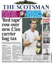 The Scotsman (UK) Newspaper Front Page for 29 June 2013